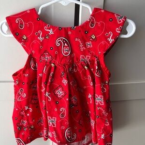 Baby Girl Nebraska Huskers’s Dress/Top